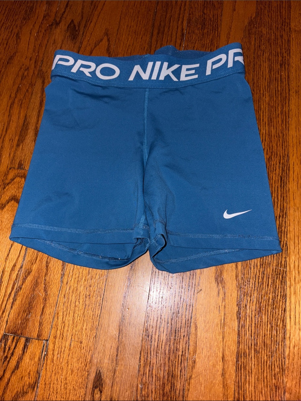 Nike Blue Pro Compression Girls' Shorts